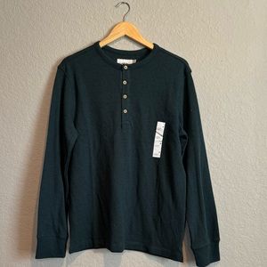 Goodfellow & Co. by Target 
Long sleeve Textured Henley